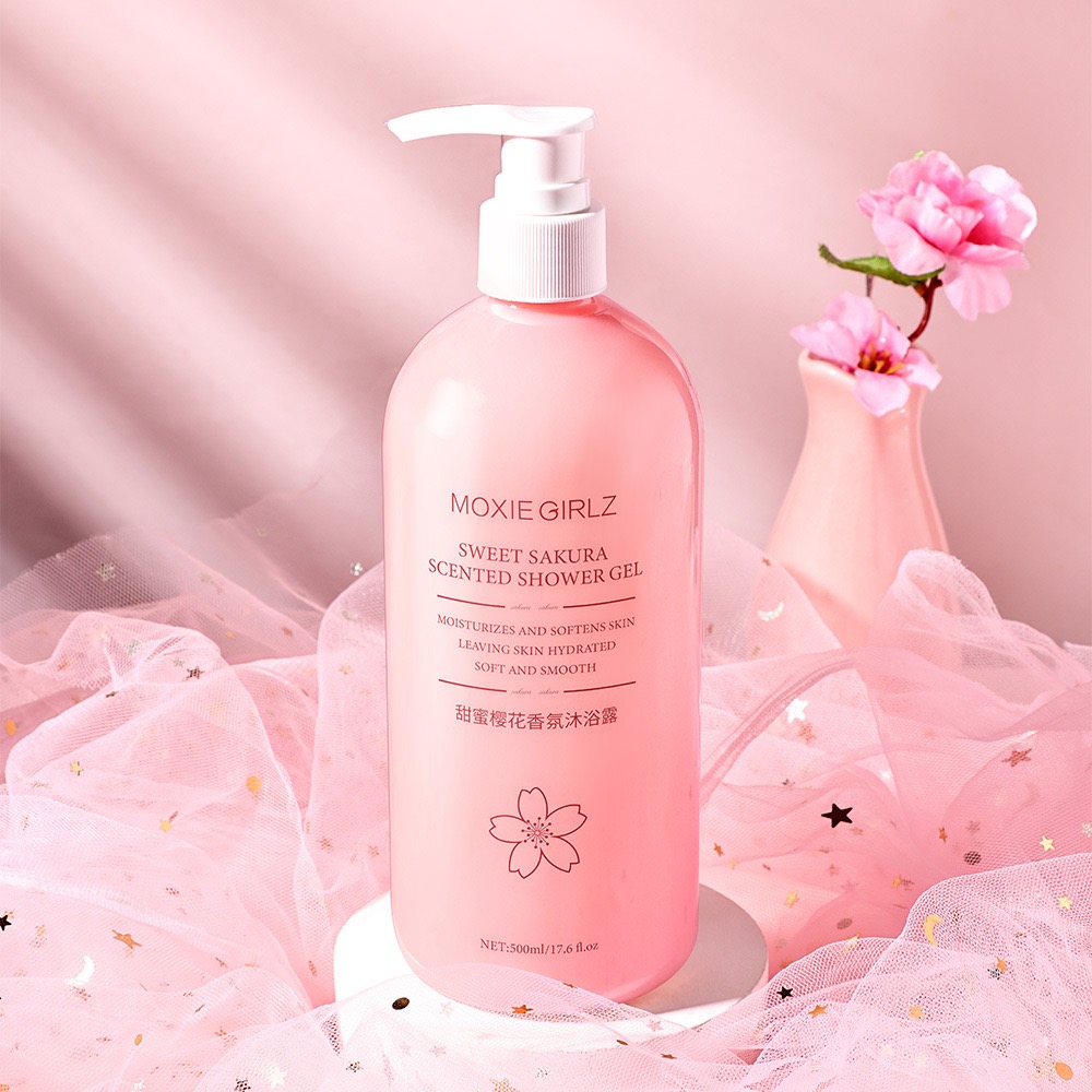 Perfume Fragrance Moisturizer - 달콤한 벚꽃 향기 샤워 젤 보습