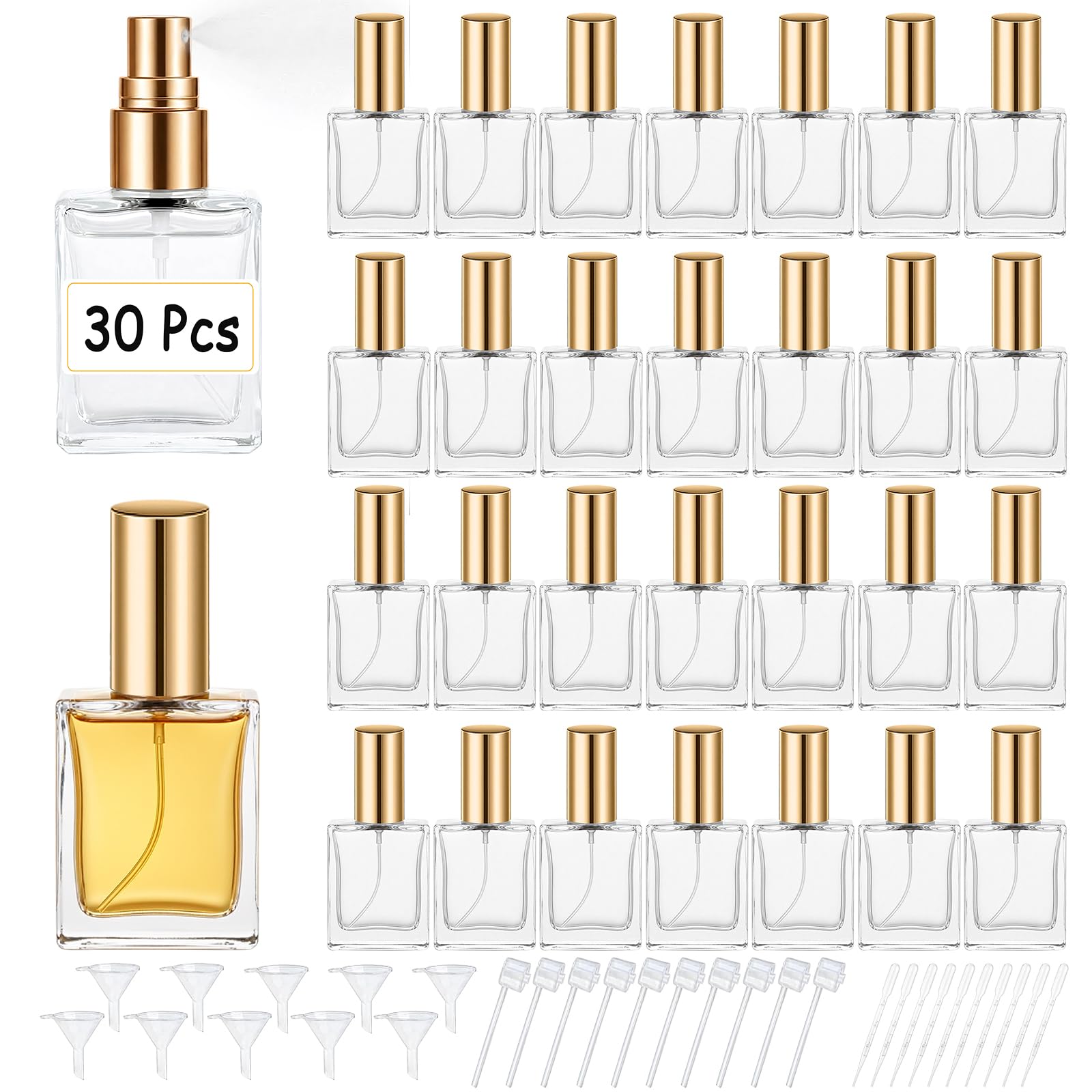 Perfume Imperium Fragrance World - 고품질 30개 15ml 투명 유리 향수