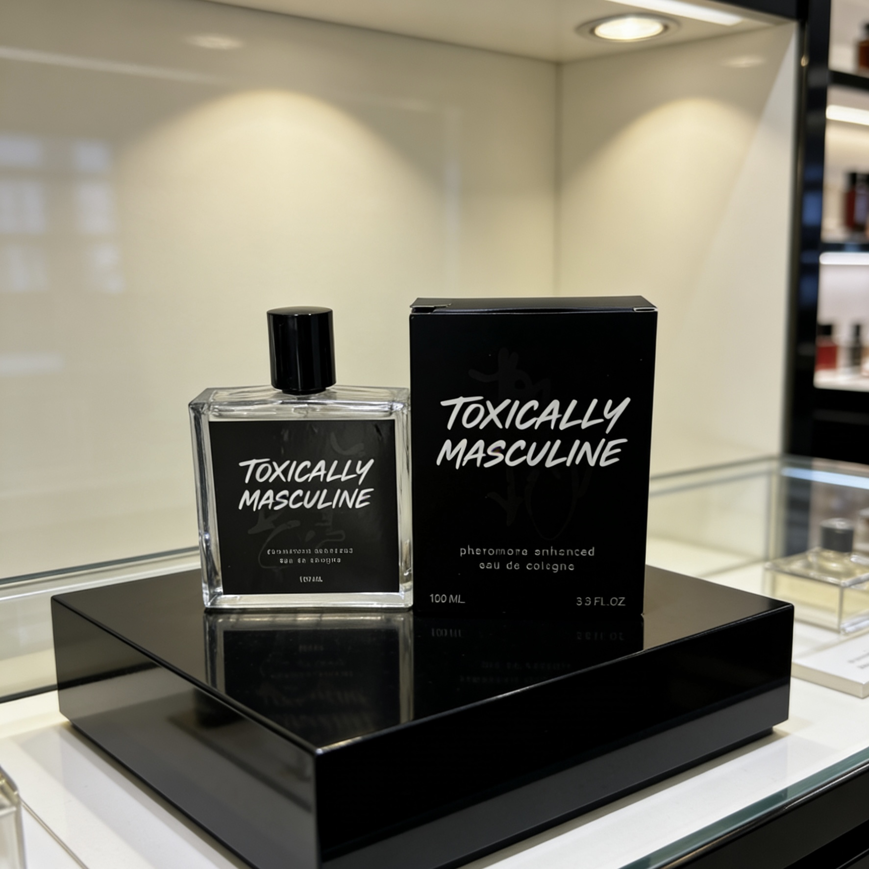 Perfume Fragrance Enhancer - 독성적으로 남성적인 향을 지닌 남성용 향수,