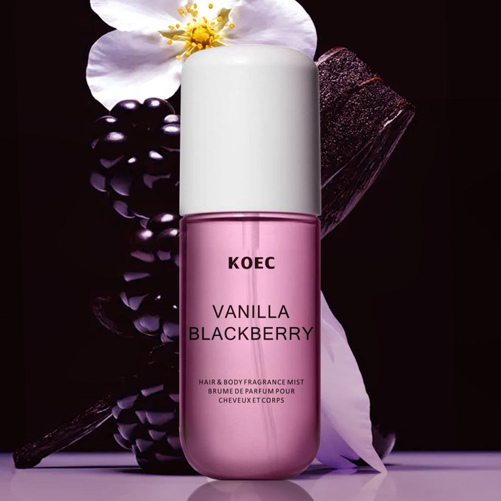 Perfume Fragrance Moisturizer - 50ml KOEC 바닐라 블랙베리 향수 미스트