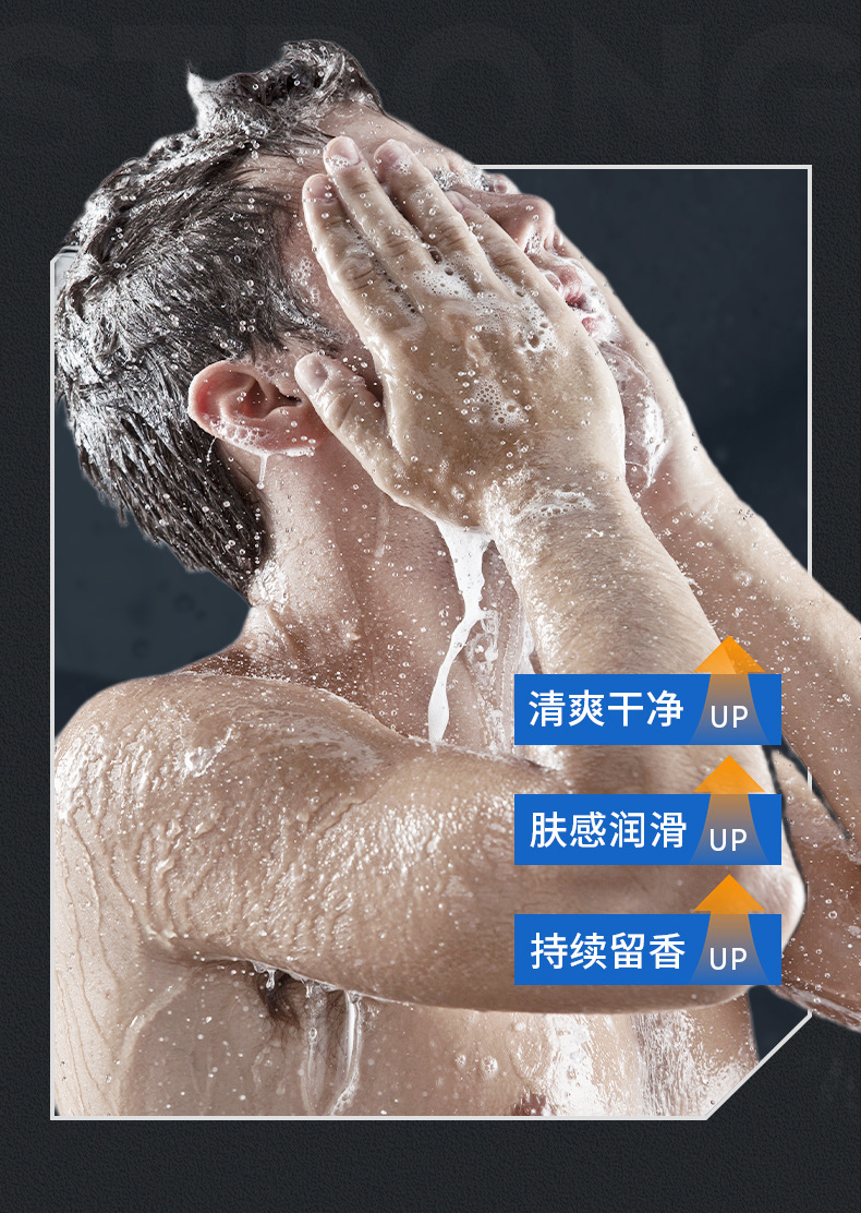 500ml 참 블루 향수 샤워 젤 남성용 딥 클렌징 향 - Perfume Fragrance Moisturizer 리뷰 및 가격