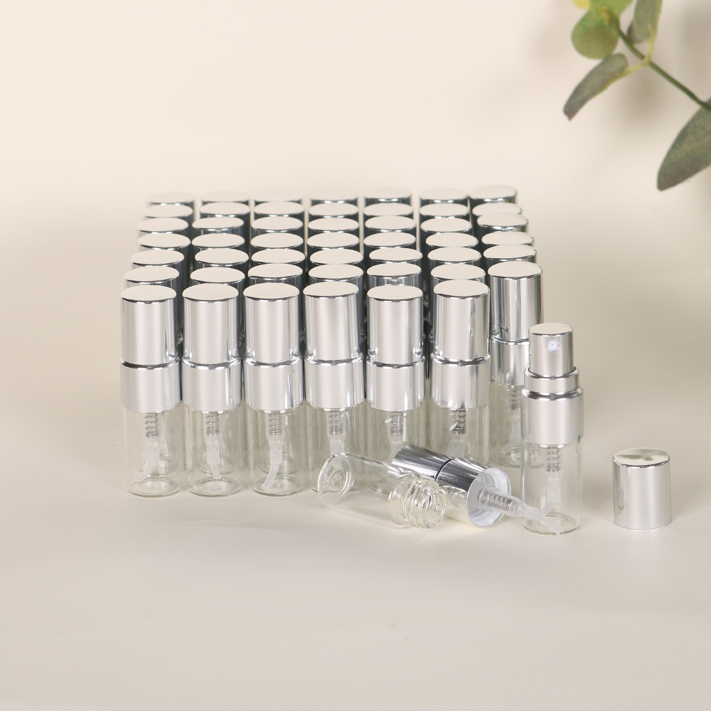 50개 2ml 투명 유리 미니 향수병, 알루미늄 초미세 - Perfume Fragrance Enhancer 리뷰 및 가격