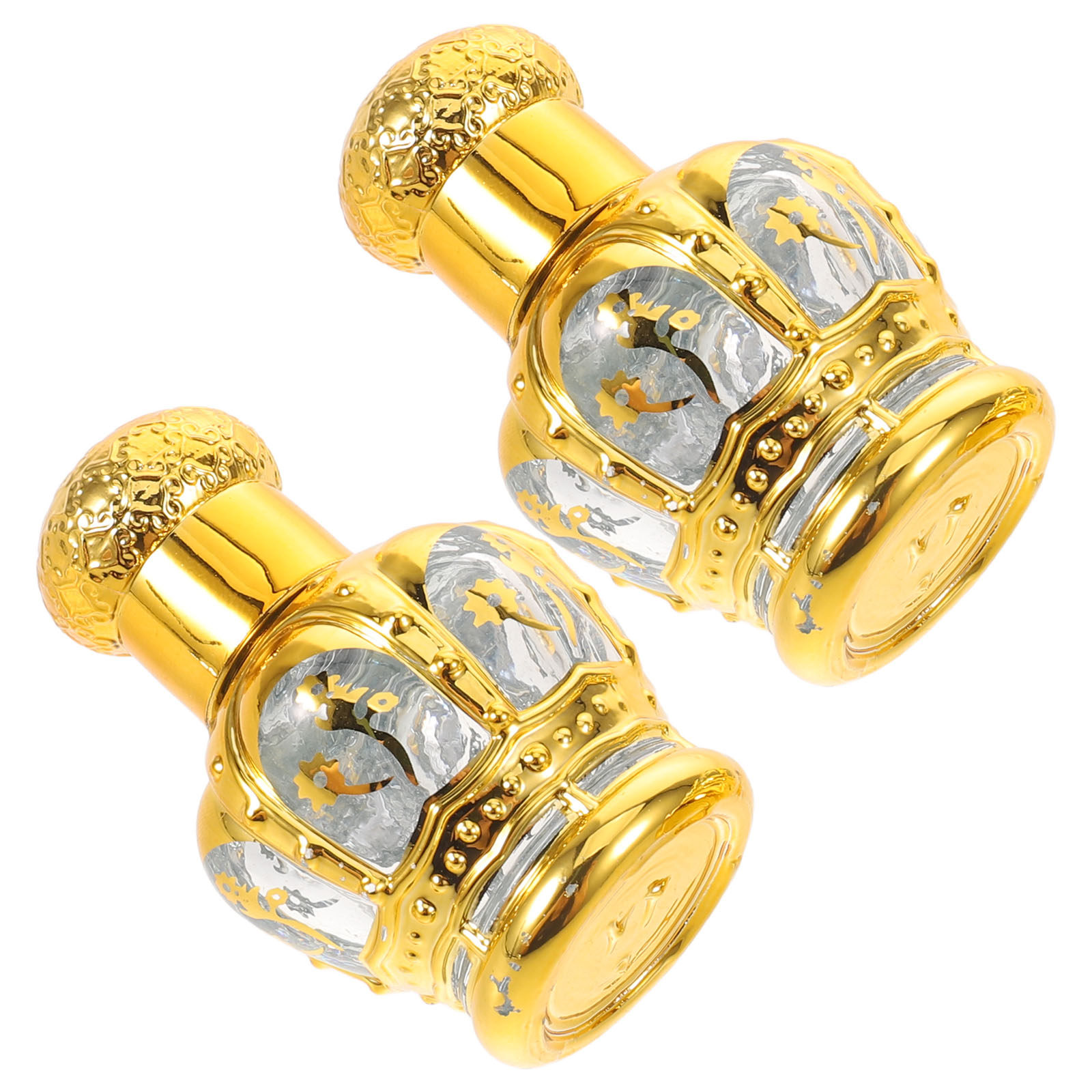 2Pcs 12Ml 투명 유리 롤온 병 에센셜 오일 향수 - On Perfume & Fragrance Kota Bogor 리뷰 및 가격
