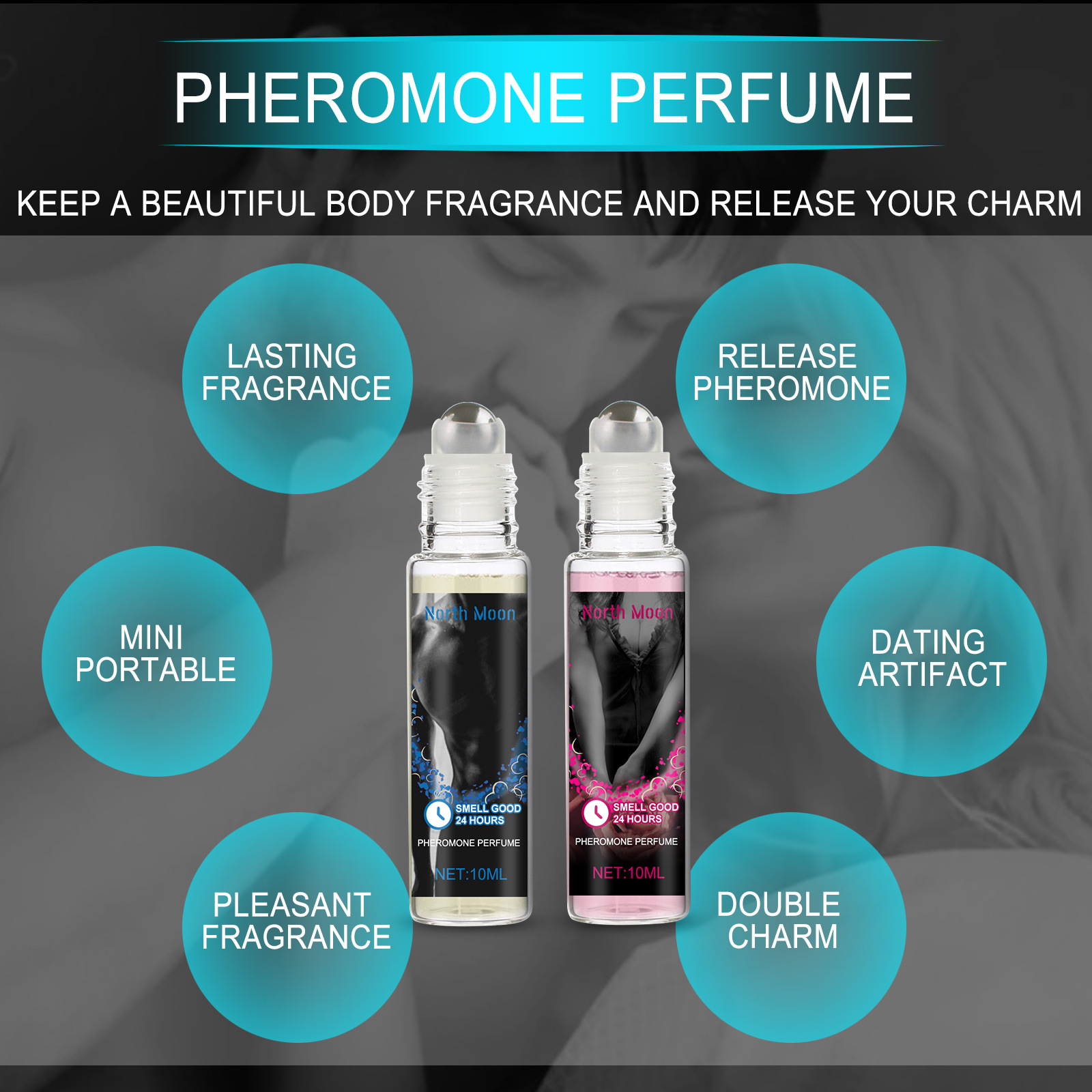 페로몬 롤온 향수, 순하고 자연스러운, 오래 지속되는  - On Perfume & Fragrance Kota Bogor 리뷰 및 가격
