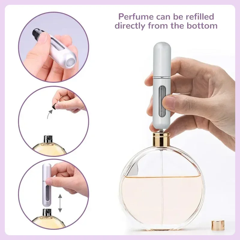 3/5/10pcs 향수 프레스 타입 스프레이 디스펜서  - Perfume Fragrance Types 리뷰 및 가격