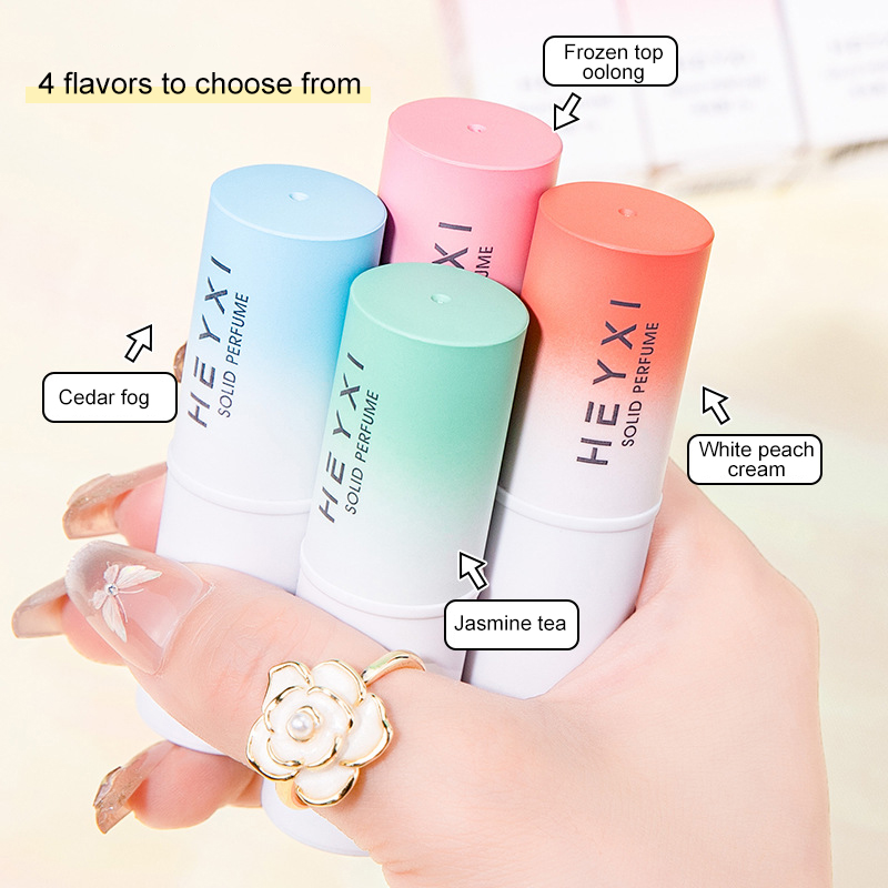 4개입 고체 향수 밤 세트 4가지 신선한 향 휴대용 포 - On Perfume & Fragrance Kota Bogor 리뷰 및 가격