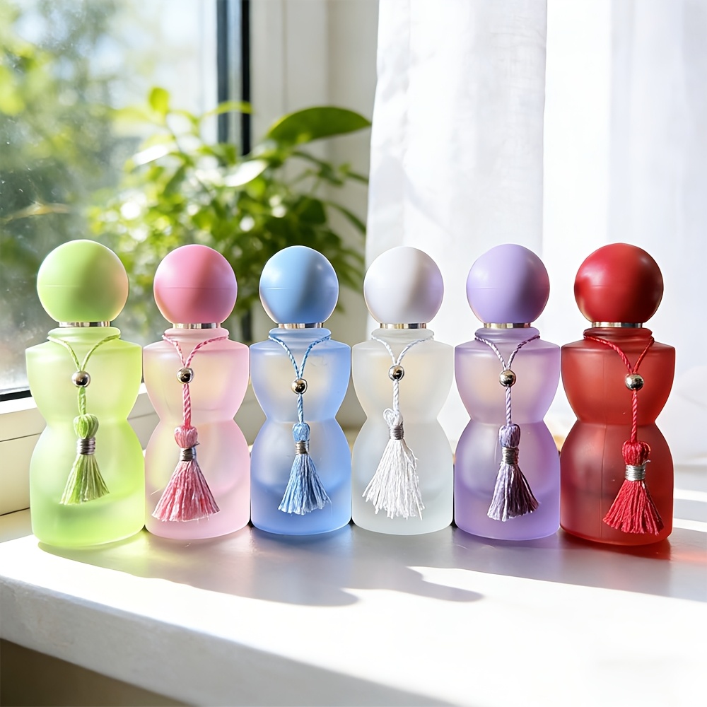 다채로운 구형 뚜껑과 태슬이 있는 30ml 유리 향수병 - Perfume Villa Fragrance 리뷰 및 가격