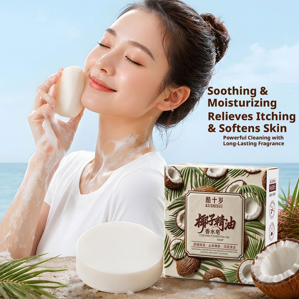 70g 코코넛 에센셜 오일 향수 비누: 유분 조절, 보 - Perfume Fragrance Moisturizer 리뷰 및 가격